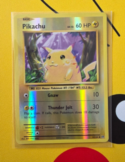 Pokemon Pikachu Reverse Holo Card 35/108 NM/LP 2016 XY Evolutions Set - Image 1