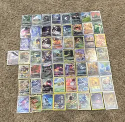 Nintendo Pokemon TCG Mixed Lot Holo/EX Cards Pikachu Trainer Standard Size - Image 1