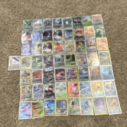 Nintendo Pokemon TCG Mixed Lot Holo/EX Cards Pikachu Trainer Standard Size - Image 2