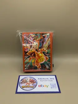Pokemon Charizard EX Premium Collection - Card Sleeves x65 - New Sealed - Image 1