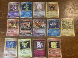 Nintendo Pokemon TCG CP6 Japanese Holo EX 13-Card Lot Charizard Gyarados - Image 1