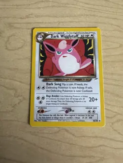 6 card Pokemon Lot (Lightly Played to Moderately Played) Dark Pokemon Cards - Image 3
