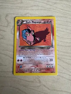 6 card Pokemon Lot (Lightly Played to Moderately Played) Dark Pokemon Cards - Image 5