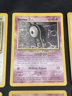 Vintage Holo Rare Pokemon Card Lot WOTC Era - Fossil, Base Set - MP/HP - Mewtwo - Image 3