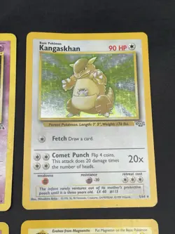 Vintage Holo Rare Pokemon Card Lot WOTC Era - Fossil, Base Set - MP/HP - Mewtwo - Image 4