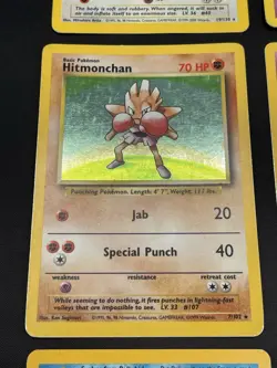 Vintage Holo Rare Pokemon Card Lot WOTC Era - Fossil, Base Set - MP/HP - Mewtwo - Image 5