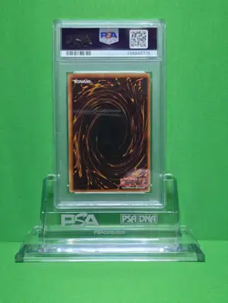 YU-GI-OH 2002 LEGEND OF BLUE-EYES GAIA THE DRAGON CHAMPION ERROR LOB 125 PSA 9 - Image 2