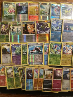 Vintage Reverse Holo Pokemon Card Lot! EX Era, HGSS, Black & White! 70 Cards! - Image 3
