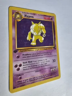 Pokemon Card Hypno 23/62 Fossil Set Non Holo Rare WOTC 1st Edition - Image 2