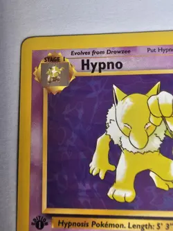 Pokemon Card Hypno 23/62 Fossil Set Non Holo Rare WOTC 1st Edition - Image 3