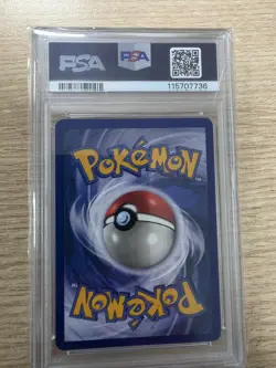 Pokemon TCG Fossil Tentacool 56/62 1st Edition 1999 English PSA 9 - Image 2