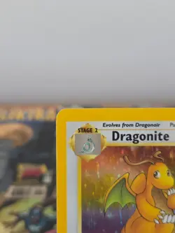 Dragonite 4/62 1st Edition Fossil Holo Rare - WOTC Pokemon Card NM - Image 3