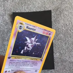 Pokemon Cards: 1st Edition Fossil Rare Holo: Haunter 6/62 - Trading Card Game - Image 4