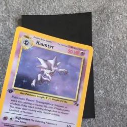Pokemon Cards: 1st Edition Fossil Rare Holo: Haunter 6/62 - Trading Card Game - Image 5