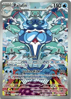 2023 Pokemon SV03: Obsidian Flames Palafin - 200/197 Illustration Rare #200/197 - Image 1
