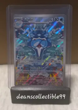 Palafin 200/197 SV03: Obsidian Flames Illustration Rare Pokemon TCG NM - Holo - Image 1