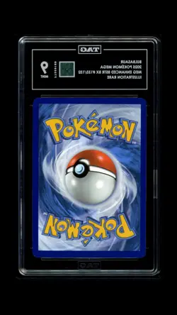 Pokemon TCG Bulbasaur 133/132 Mega Evolution Illustration Rare Holo TAG 9 - Image 2