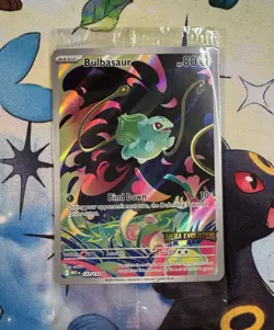 Pokemon Mega Evolution Bulbasaur 133/132 Sealed Promo Illustration Rare - Image 1