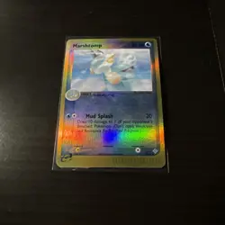 Pokemon Marshtomp 36/97 EX Dragon E Reader Reverse Holo Uncommon Card - Image 3