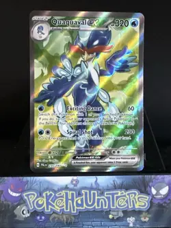 Pokemon Card Quaquaval ex 235/193 Paldea Evolved Ultra Rare Full Art NM - Image 1