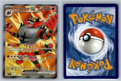 Incineroar ex 187/162 Ultra Rare Temporal Forces Pokemon Card Near Mint - Image 3