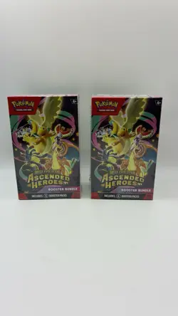 Pokemon TCG Ascended Heroes Booster Bundle Lot of 2 Sealed - Image 1