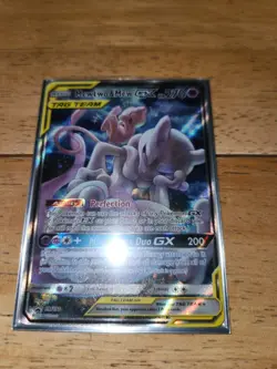 Mewtwo & Mew GX Promo SM191 Tag Team Pokemon Card M/NM - Image 1