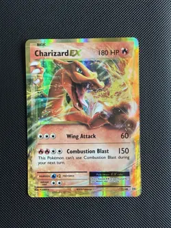 Pokemon TCG Charizard EX 12/108 Evolutions Holo Ultra Rare English 180 HP 2016 - Image 1