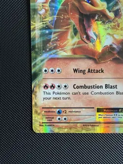Pokemon TCG Charizard EX 12/108 Evolutions Holo Ultra Rare English 180 HP 2016 - Image 5