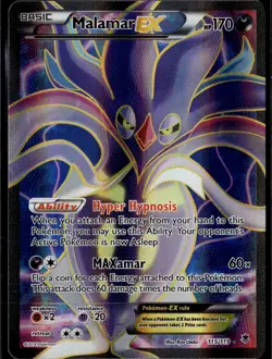 Malamar EX (115 Full Art) Holo Ultra Rare XY - Phantom Forces 115/119 LP - Image 1