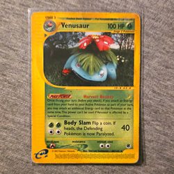 Pokemon TCG Venusaur 68/165 Expedition Base Set 2002 Stage 2 100 HP English - Image 1