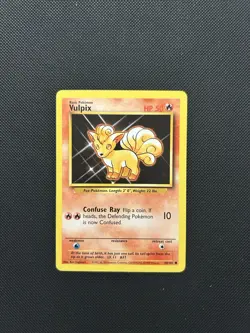 Vulpix 68/102 | Base Set | Non Holo Pokemon Card LP - Image 1