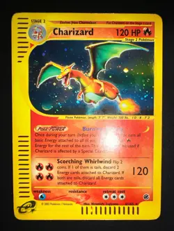 Pokemon Expedition Base Set Charizard Holo 6/165 - Image 2