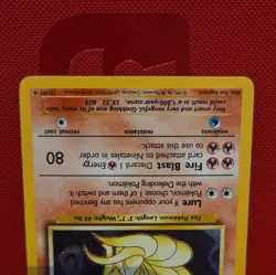 Pokemon TCG Ninetales Holo Rare 12/102 Base Set English 1999 80 HP WOTC - Image 3