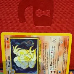 Pokemon TCG Ninetales Holo Rare 12/102 Base Set English 1999 80 HP WOTC - Image 4