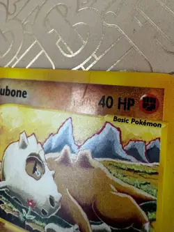 Pokemon Cubone Reverse Holo Expedition Base Set Card 103/165 - Image 3