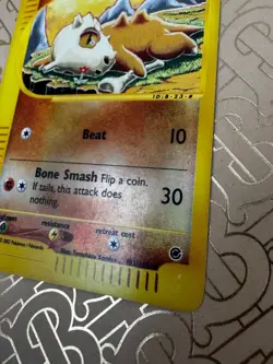 Pokemon Cubone Reverse Holo Expedition Base Set Card 103/165 - Image 5