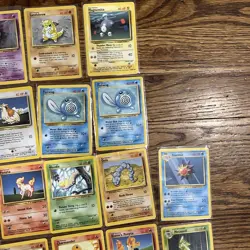 1999 Pokemon BASE Set Builder (61) Count Lot Common Uncommon Rare Non Holo /102 - Image 4