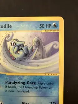 Pokemon Totodile 135/165 - 2002 Expedition Base Set - LP Non-Holo WotC E-Reader - Image 3