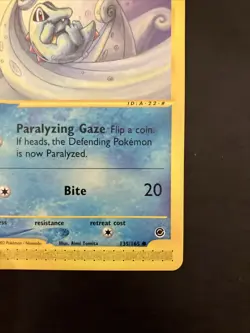 Pokemon Totodile 135/165 - 2002 Expedition Base Set - LP Non-Holo WotC E-Reader - Image 4