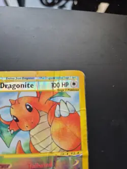 Pokemon Dragonite Reverse Holo Expedition Base Set [HP-DMG] e-Reader 43/165 - Image 2