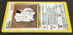 Pokemon Clefairy 5/102 Holo Base Set Unlimited 1999 WOTC HP Vintage - Image 5