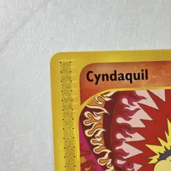 Pokemon TCG Cyndaquil 105/165 Expedition Base Set e-Reader Regular Common - Image 3