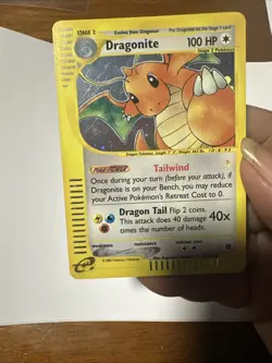 Dragonite 009/165 Expedition Base Set Holo - Image 2