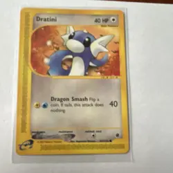 Pokemon Dratini Expedition Base Set Regular Common 107/165 40 HP English 2002 - Image 1