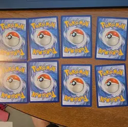 Pokemon TCG Base Set 1999 8-Card Unlimited Lot Magikarp Kakuna Electabuzz - Image 2