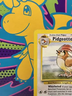 Pokemon TCG Card - Pidgeotto Base Set 22/102 Unlimited Regular - Image 2
