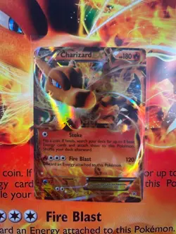 Pokemon TCG Charizard EX XY29 Black Star Promo Ultra Rare LP - Image 1