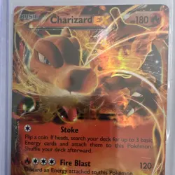 Pokemon TCG Charizard EX XY29 XY Promo Holo HP 180 2014 English - Image 3