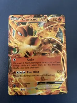 Pokemon TCG Charizard EX XY29 Ultra Rare Card XY Black Star Promos - Image 1